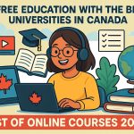 آموزش رایگان با بهترین دانشگاه‌های کانادا | لیست دوره‌های آنلاین ۲۰۲۵
